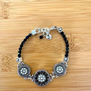Brighton bracelet with Swarovski crystals